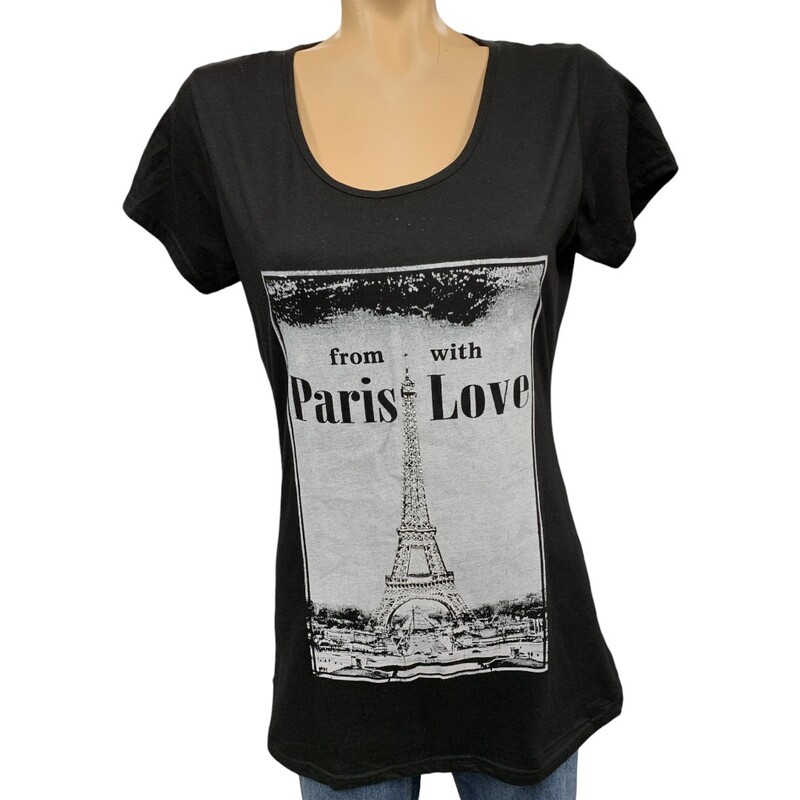 Paradisio Paris, Black, Size: M