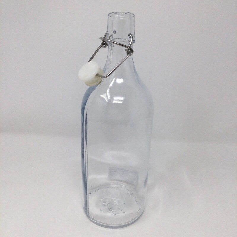 Glass Beverage bottle with Sealer
Clear color