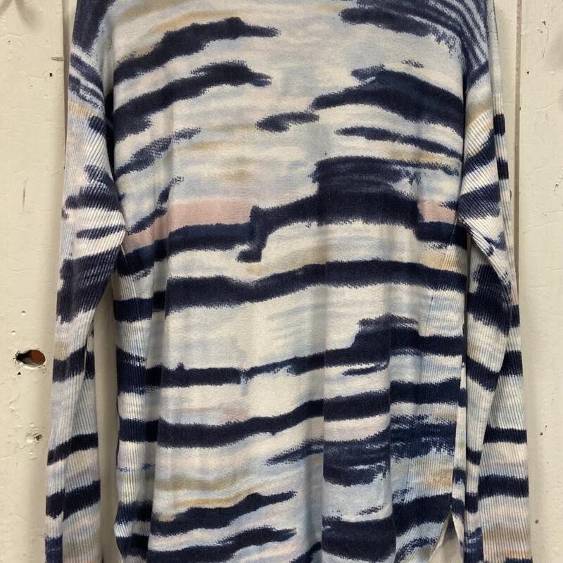 Blu/pk/w Pat Sweater<br />
Blu/P/w<br />
Size: Large