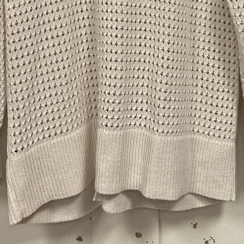 NWT Crm Knit Collar Cardi<br />
Cream<br />
Size: 2X