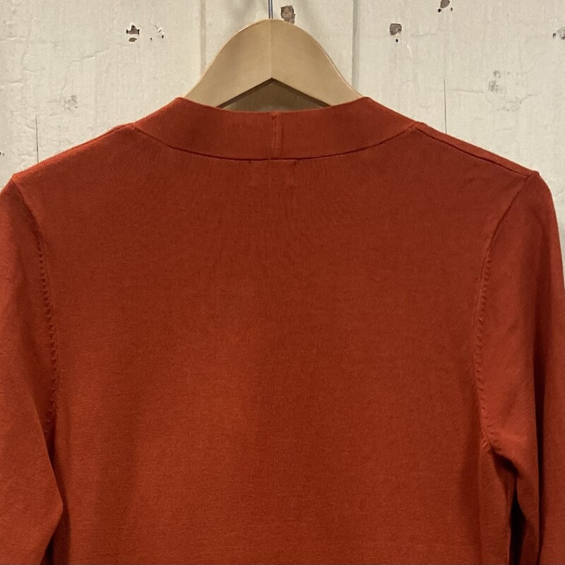 Orange Open Cardigan<br />
Orange<br />
Size: Large