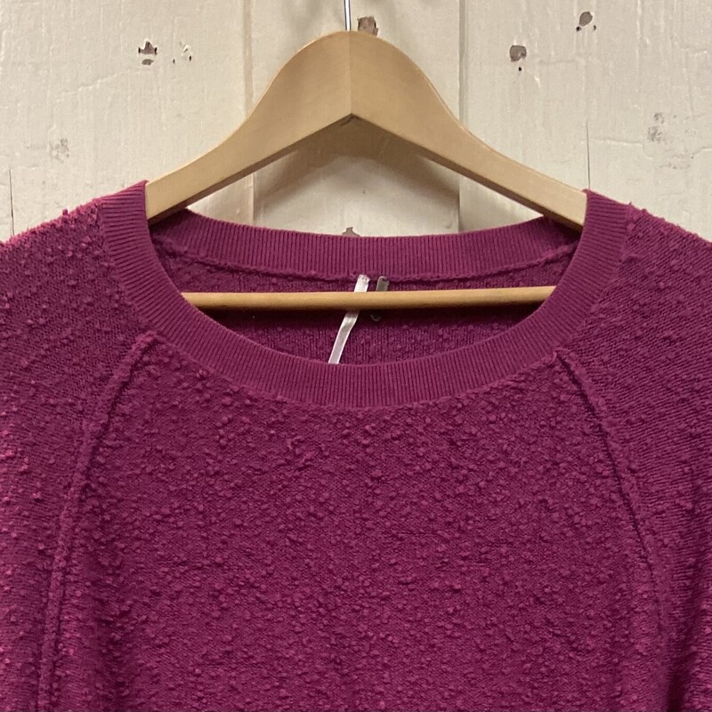 Orchid Text Pullover