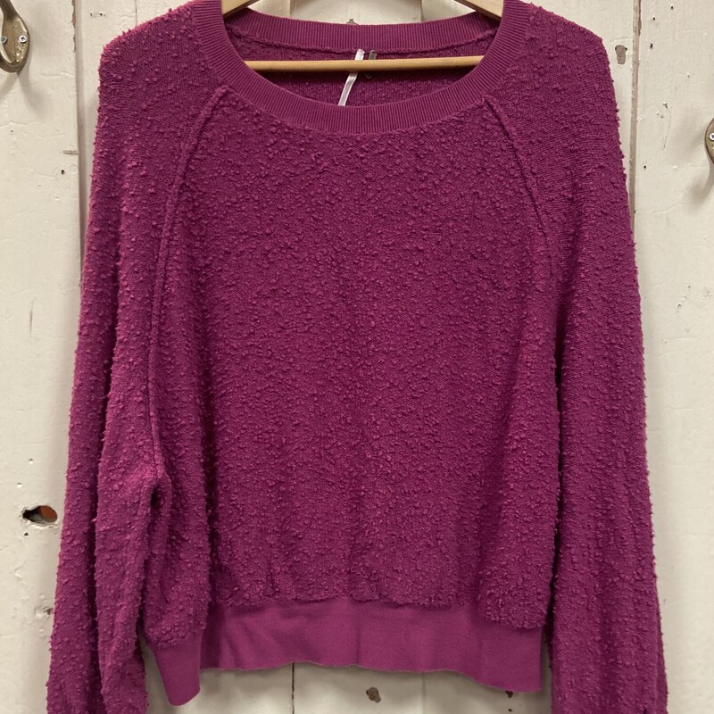 Orchid Text Pullover