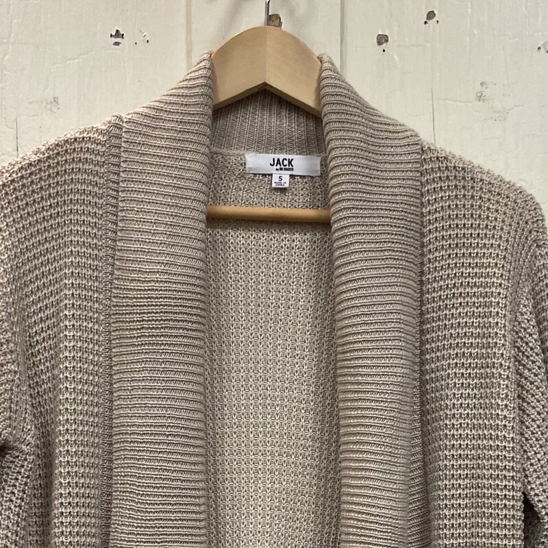 Tan Knit Cardigan