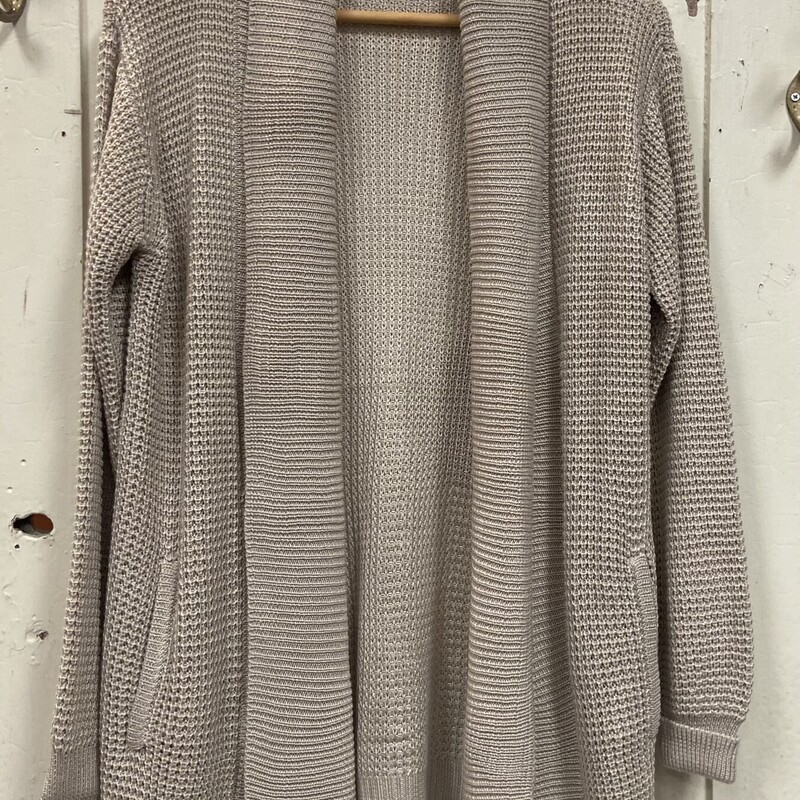 Tan Knit Cardigan