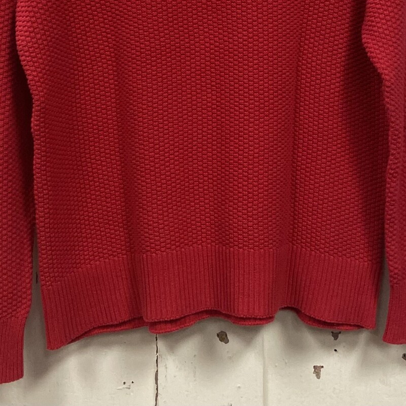 Rd Scallop Nbby Sweater<br />
Red<br />
Size: Medium