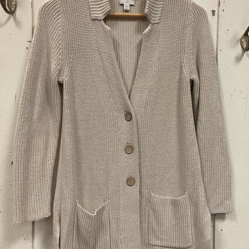 Sand Rib Bttn Cardigan