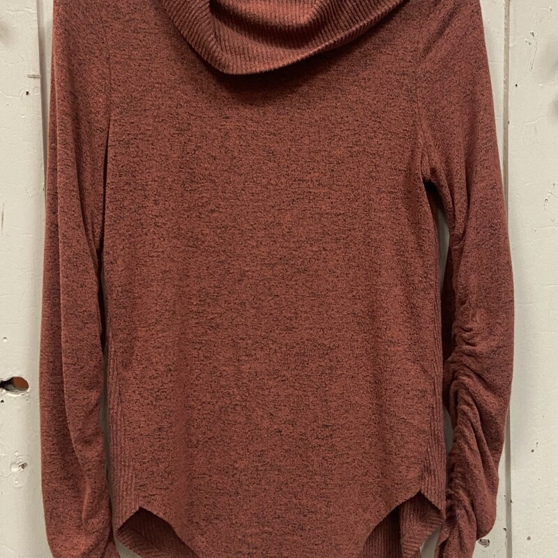 Org Hthr Cowl Pullover