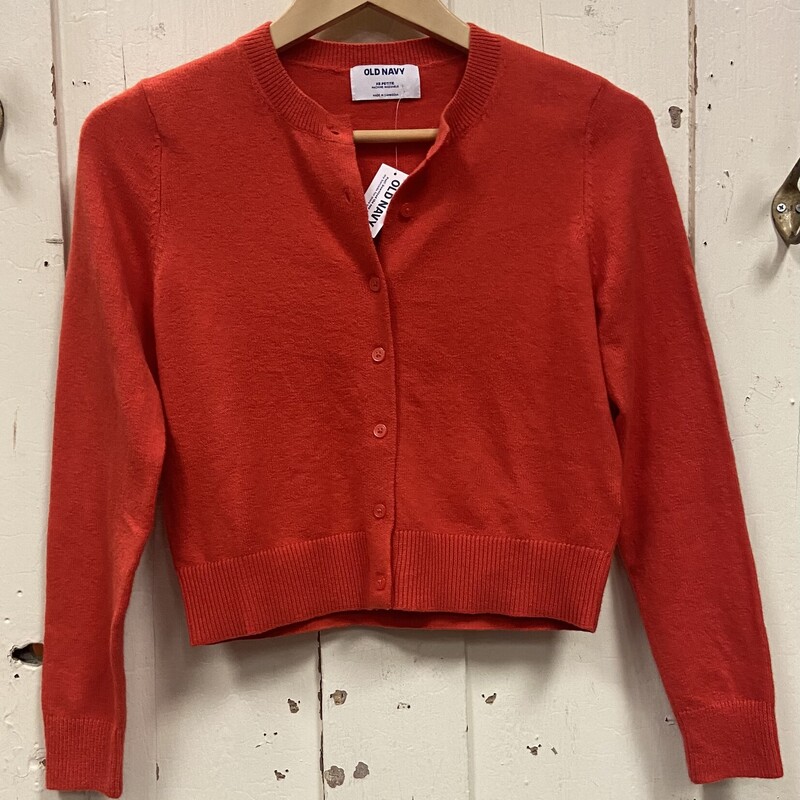 NWT Org Button Cardigan