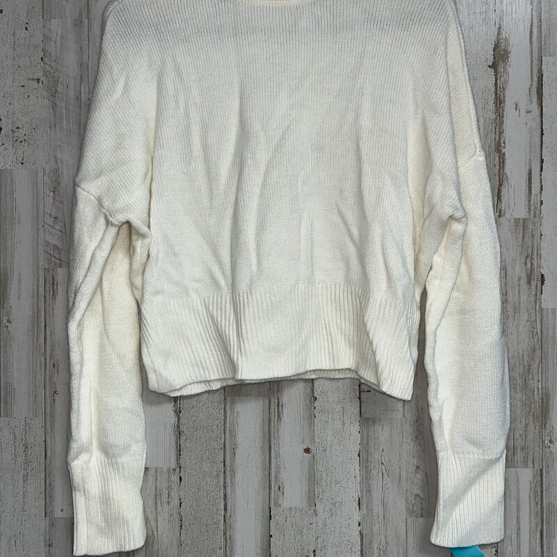 M Cream Knit Sweater