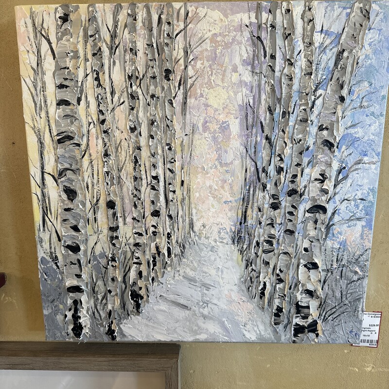 Snowlight Aspens

Size: 18x18