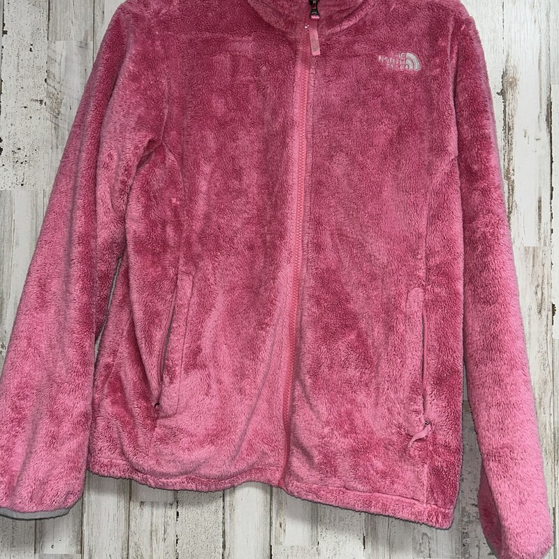 18 Pink Fuzzy Jacket, Pink, Size: Girl 10 Up