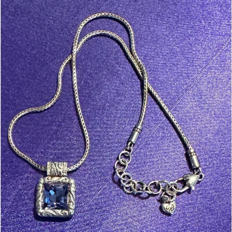 Brighton Regina Amethyst Necklace
Silver Purple Size: 18L