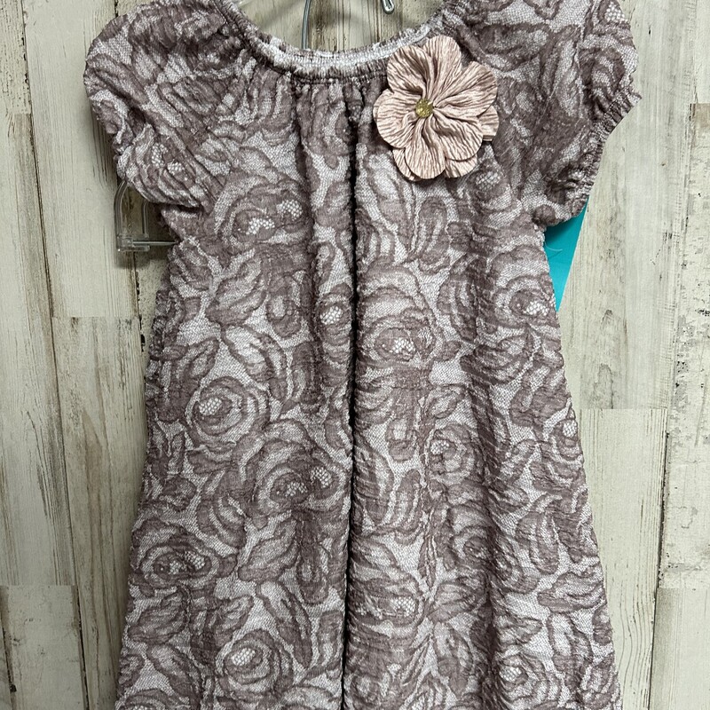 24M 2pc Grey Lace Print D