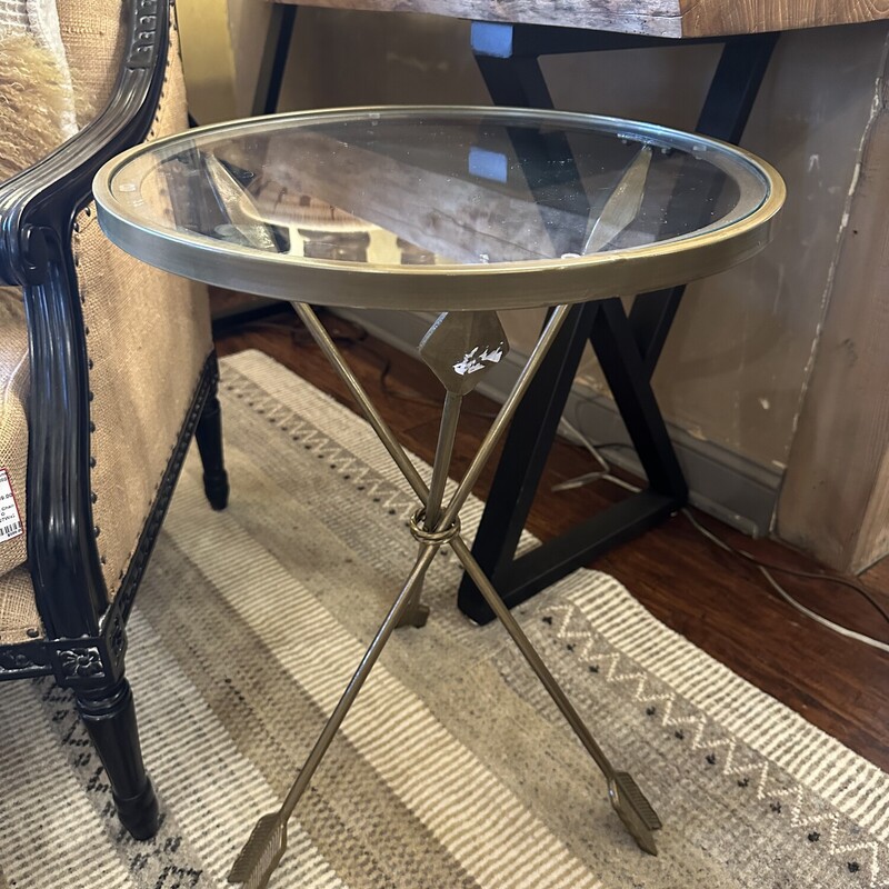 Arrow Base Side Table