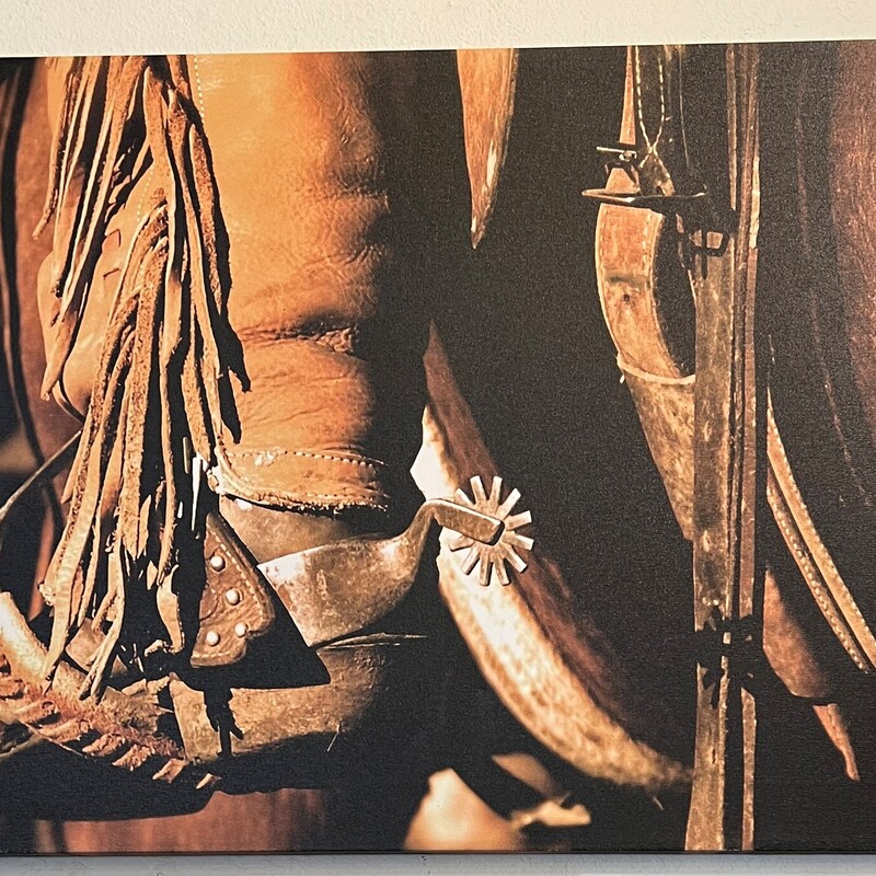 Local Artist Photo, Boots, Canvas