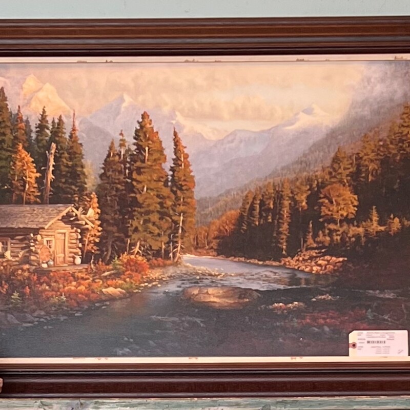 Local Artist Phil Wright, Barn, Original