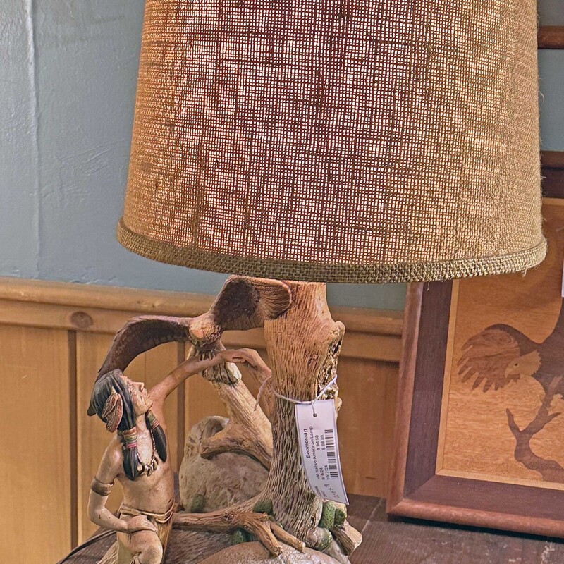 HM Native American Lamp