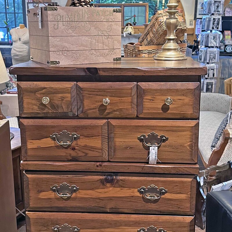 Five Drawer Pine Bureau