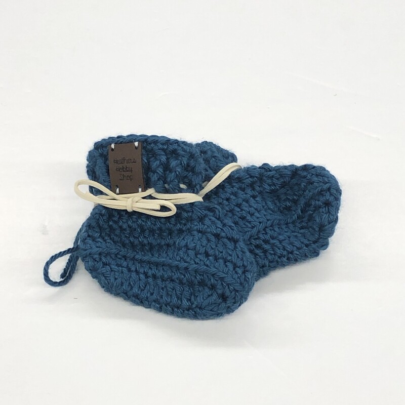 By Heather, Size: 0-6m, Item: Booties