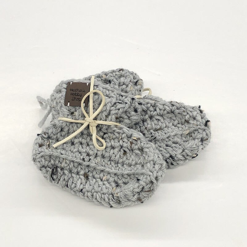 By Heather, Size: 6-12m, Item: Booties