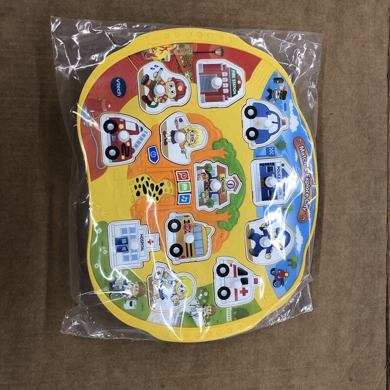 Vtech, Size: Puzzle, Item: Complete