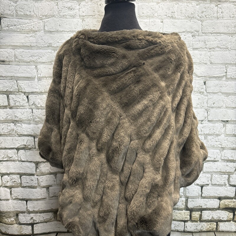 Fabulous Fur, Taupe, Size: O/S