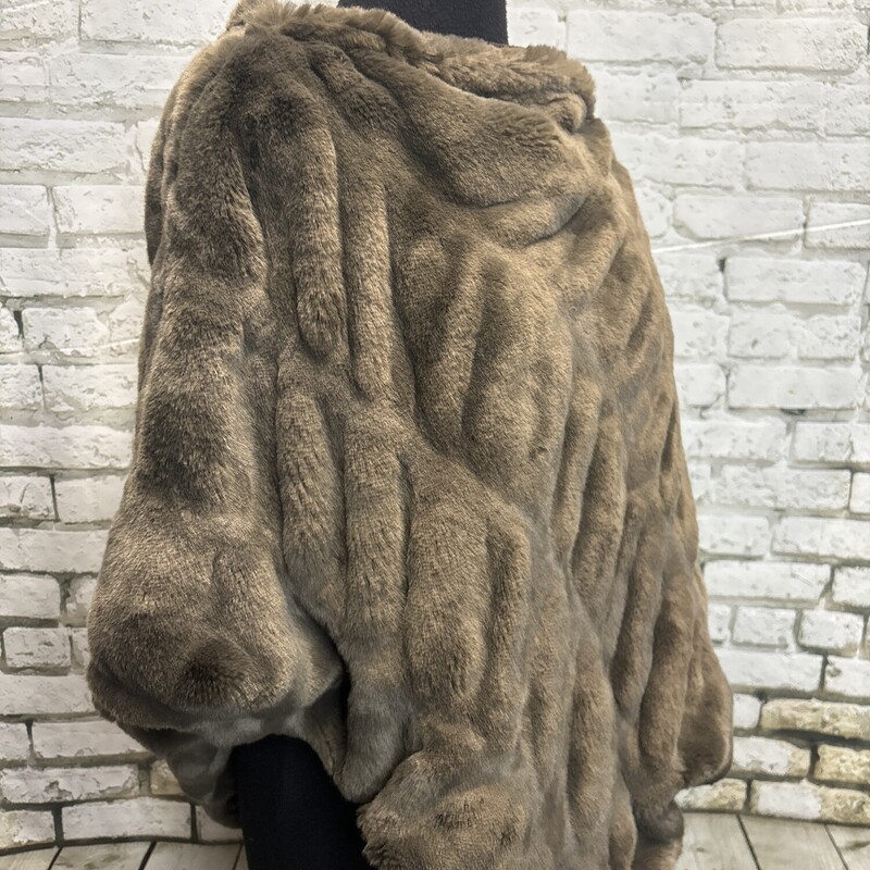 Fabulous Fur, Taupe, Size: O/S