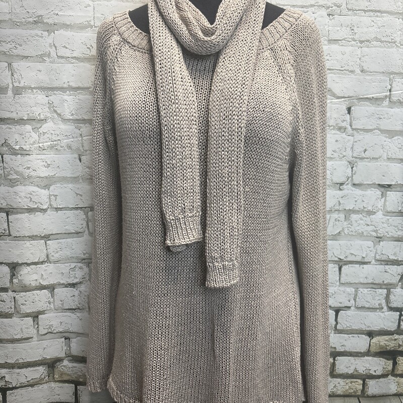 M Made In Italy, Taupe, Size: Large