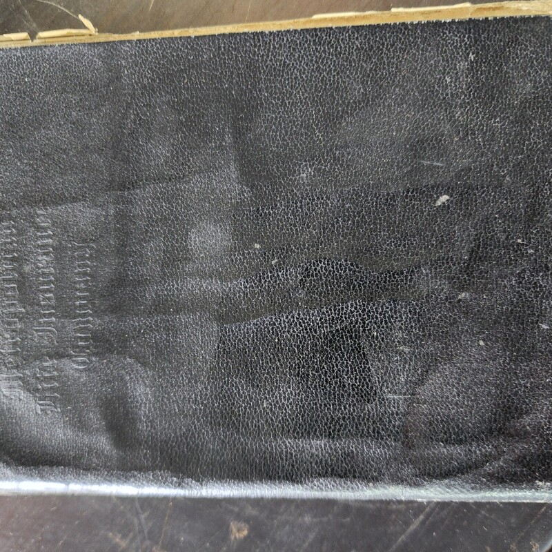 Metropolitan Life Insurance Company, 1927, Leather Bound Participating Premium Rates. Includes 4 Original Numbered Applications!