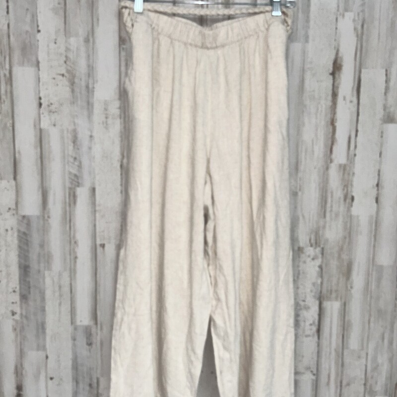 M Beige Linen Pants