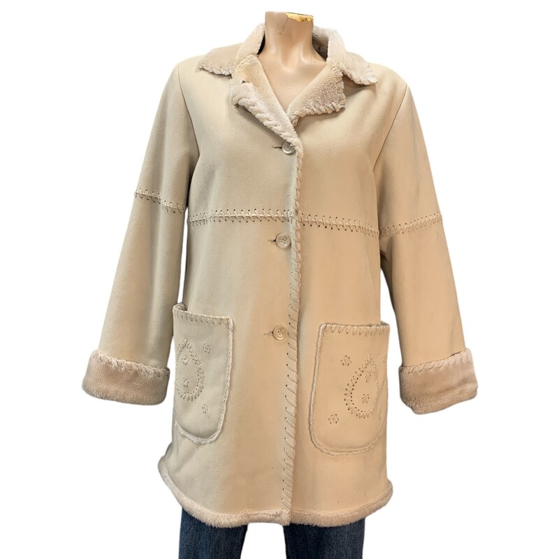 London Fog, Beige, Size: S