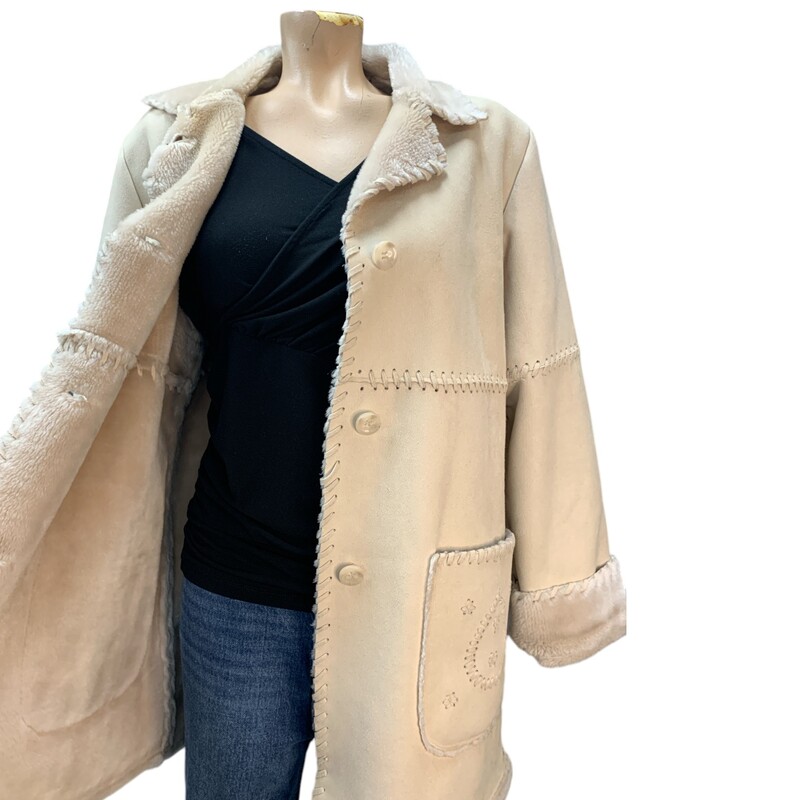 London Fog, Beige, Size: S