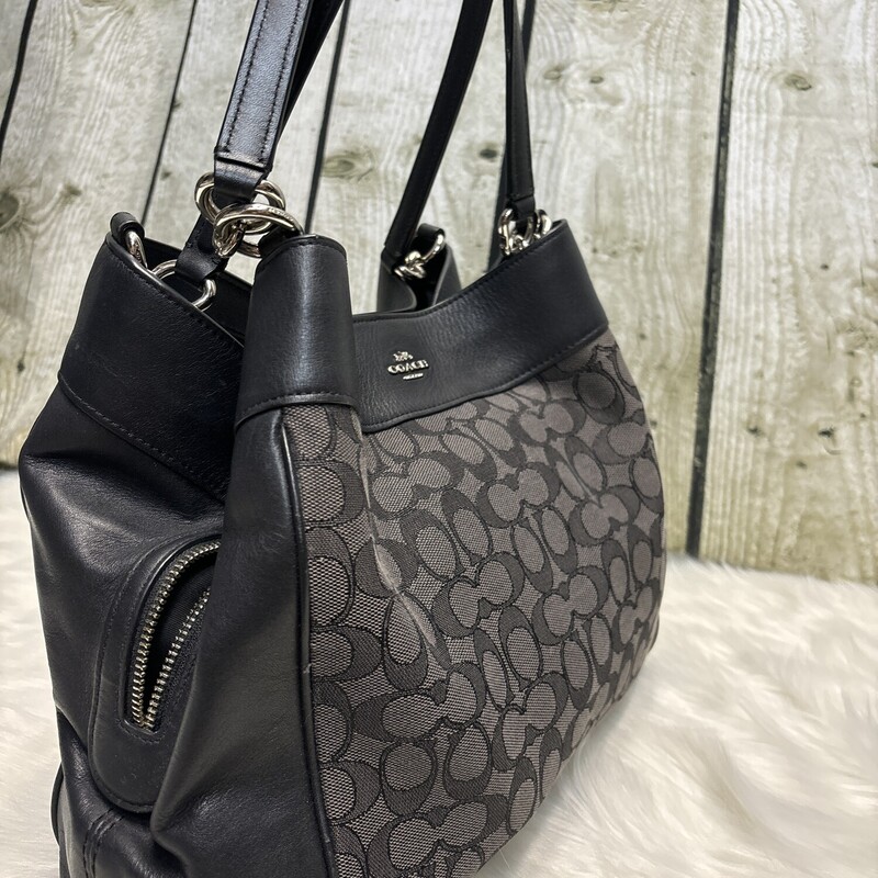 Coach, Blk/sig, Size: Shoulder