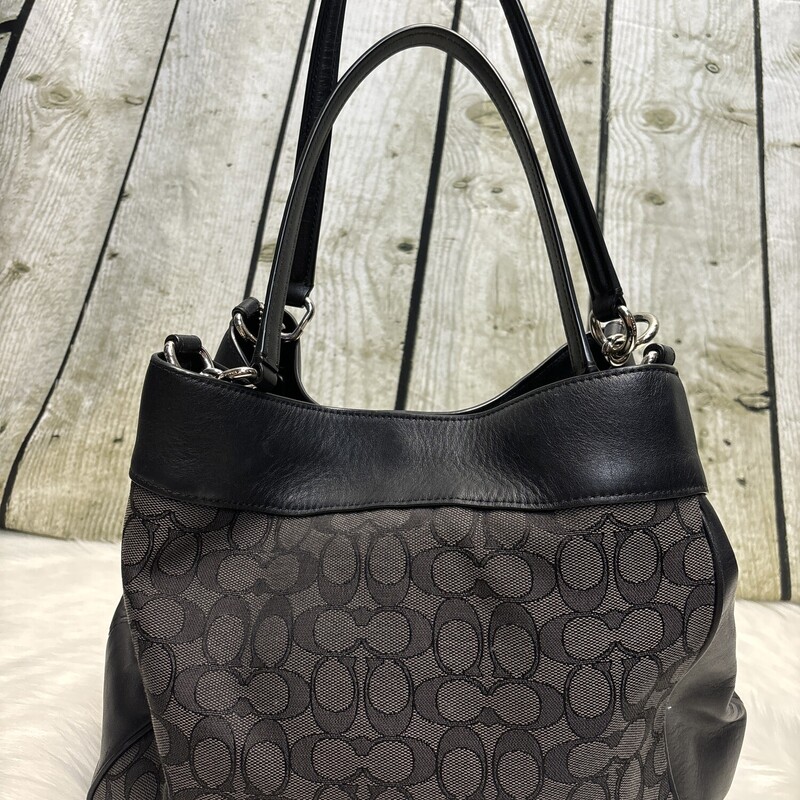 Coach, Blk/sig, Size: Shoulder