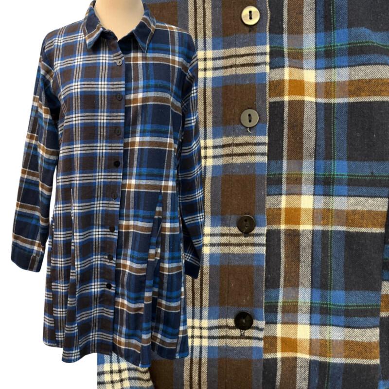 NEW Tulip Flannel Tunic