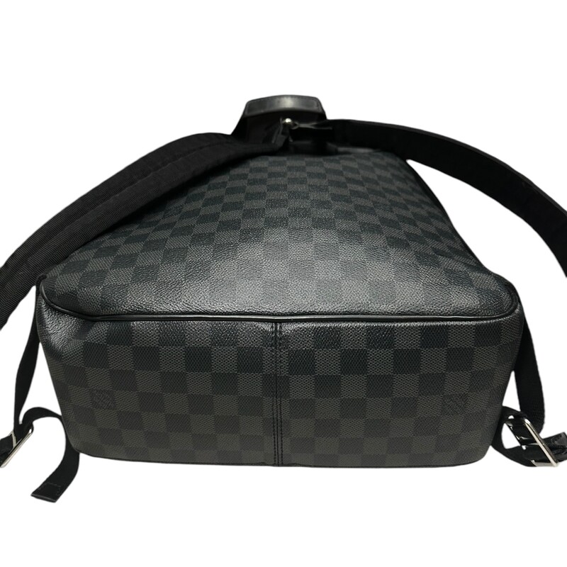 Louis Vuitton Josh, Graphite Backpack<br />
<br />
Date Code: DR4177<br />
<br />
Dimensions:<br />
Base length: 12 in<br />
Height: 16 in<br />
Width: 4.75 in<br />
Drop: 2 in<br />
Drop: 14 in