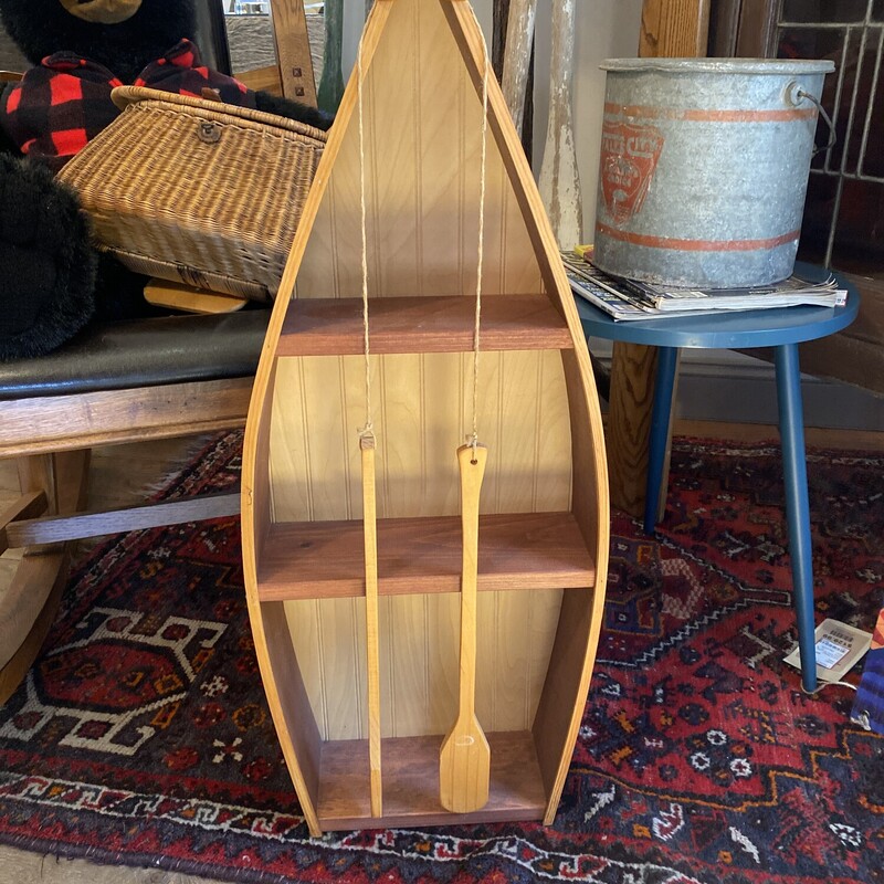 Canoe Bookshelf

Size: 32Hx13Wx5D