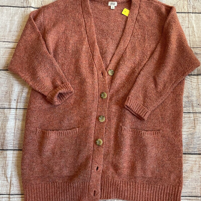 Sweater, Orange, Size: 1 X