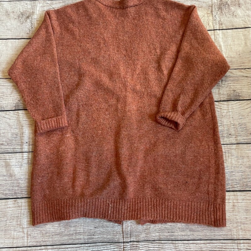 Sweater, Orange, Size: 1 X