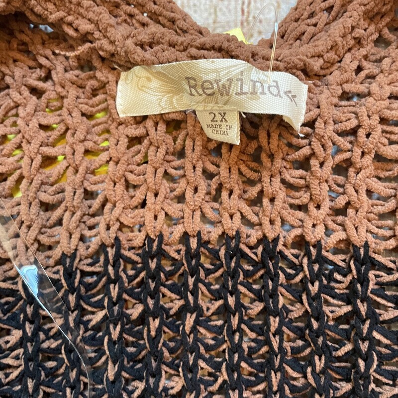 Sweater, Rust, Size: 2 X