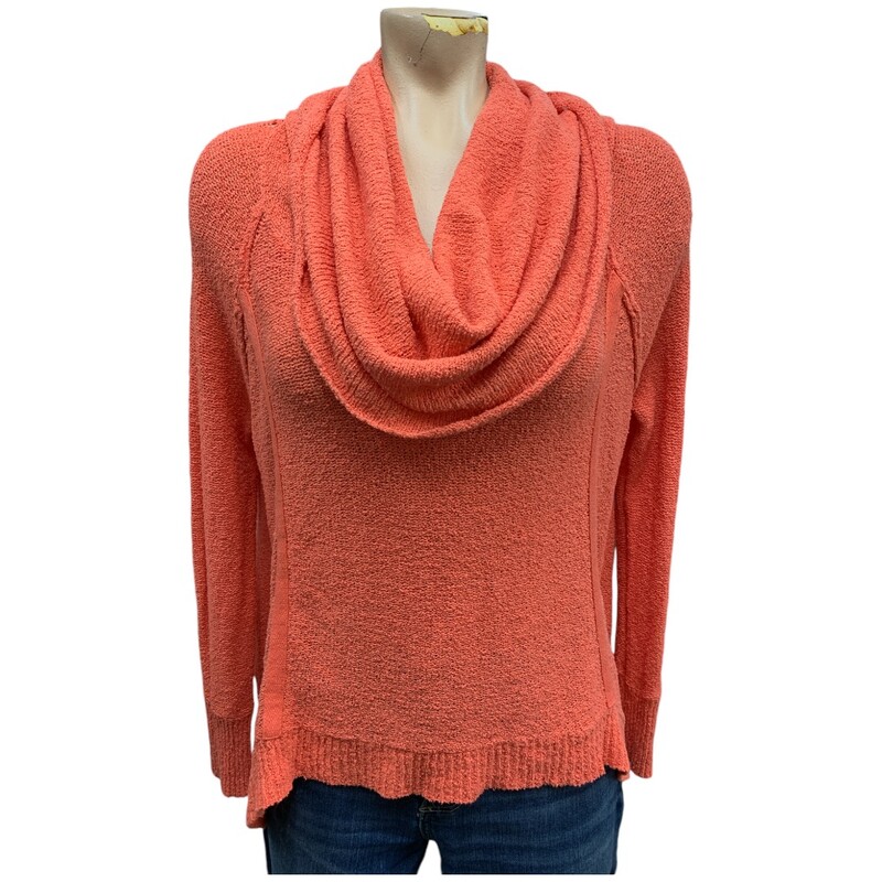 Free People Sweater, Orange, Size: Xs