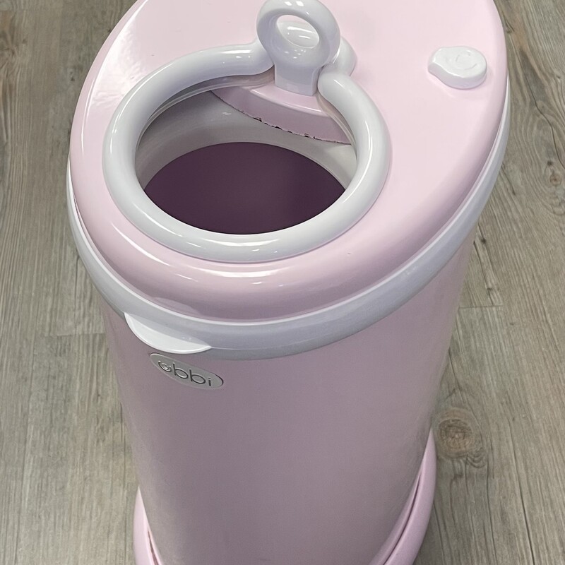 Ubbi Diaper Pail, Pink, Size: Pre-owned