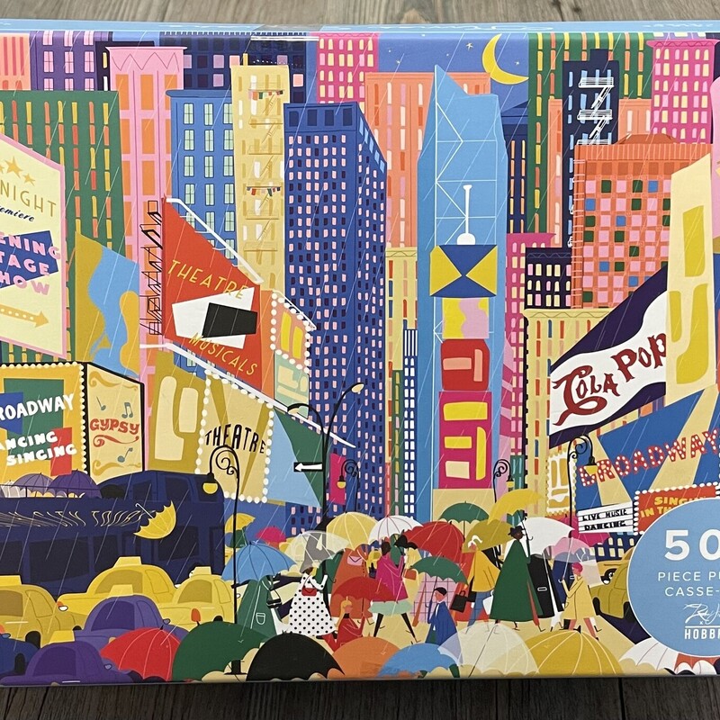 Times Square Puzzle, Multi, Size: 500pcs