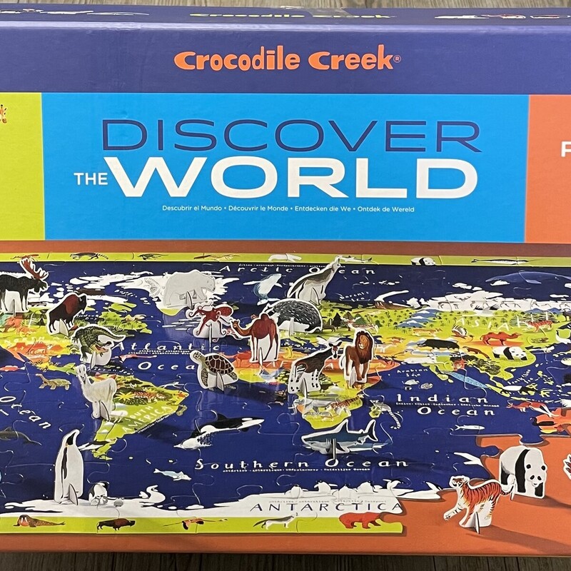 Crocodile Creek Discover World
, Multi, Size: 5Y+