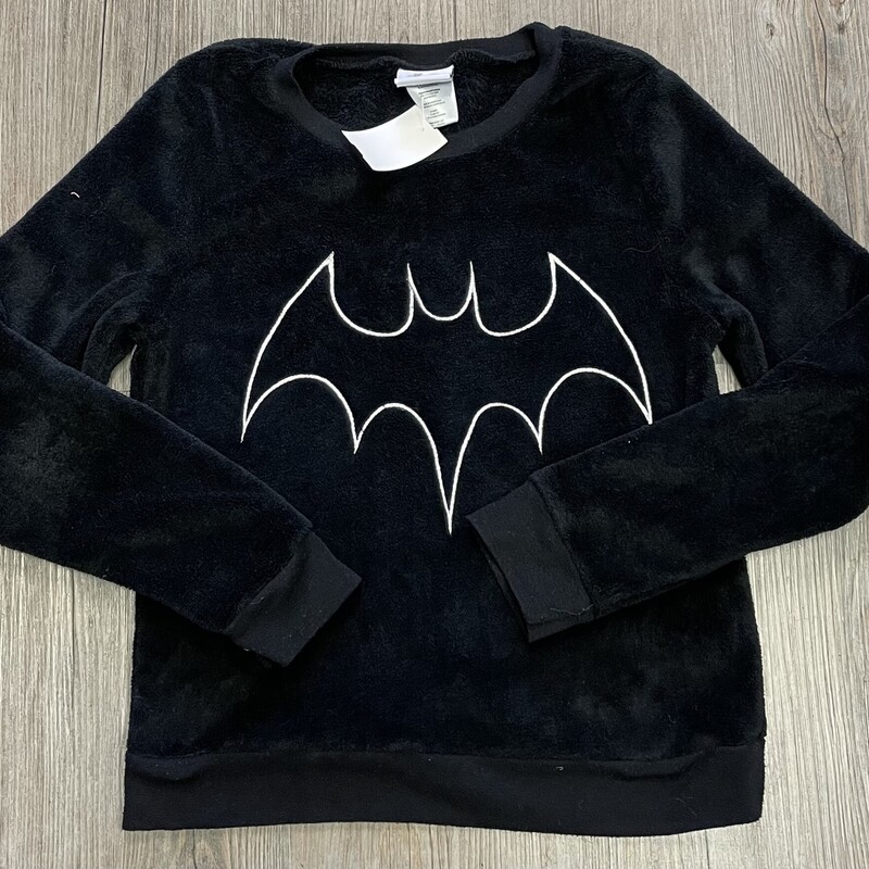 DC Super Hero Sweatshirt, Black, Size: 10-12Y