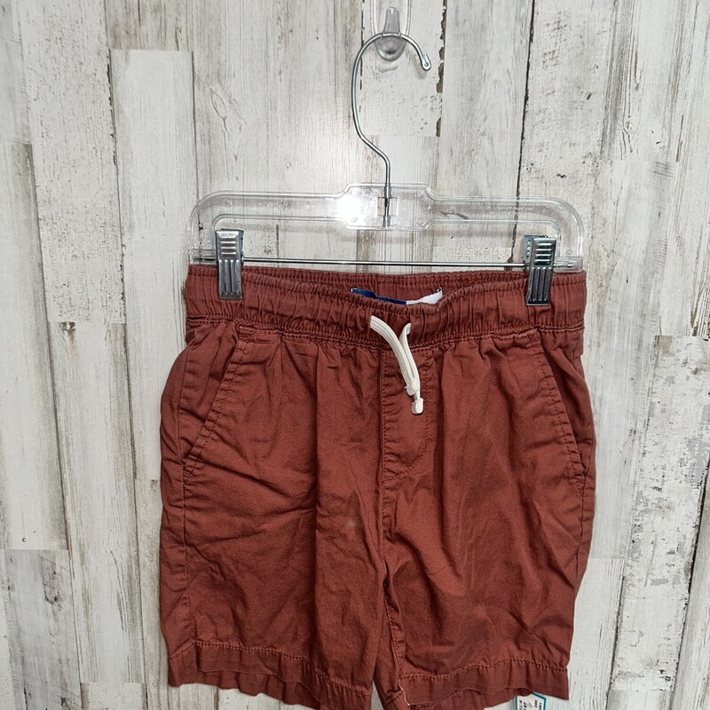 8 Rust Drawstring Shorts