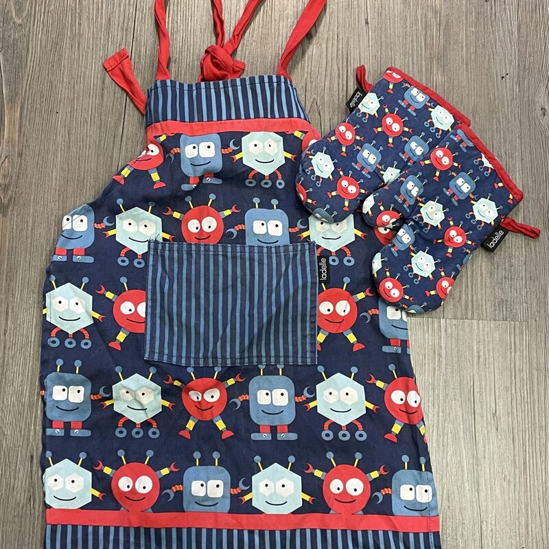 Ladelle Apron & Mitten Se, Multi, Size: Toddler
Pre-owned