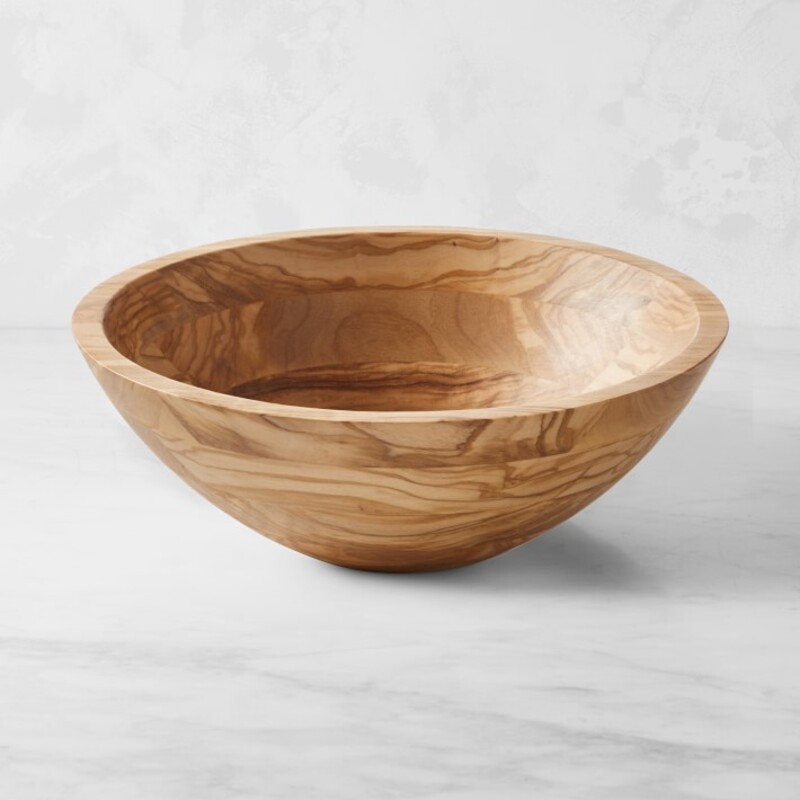 Williams Sonoma Olivewood Salad Bowl
Retails $199
Brown, Size: 12x4H