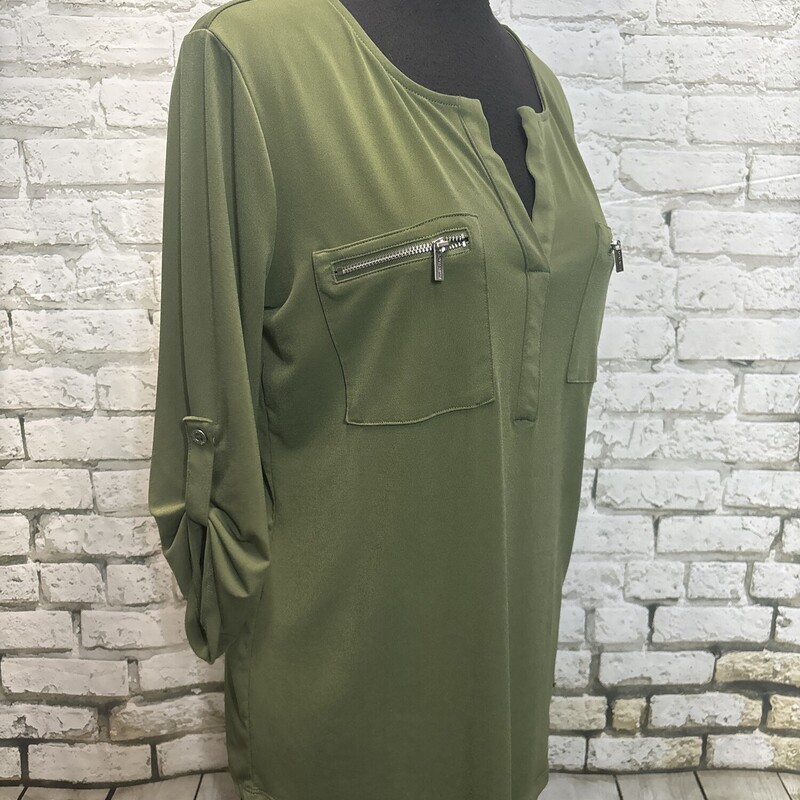 Ellen Tracy, Green, Size: Medium